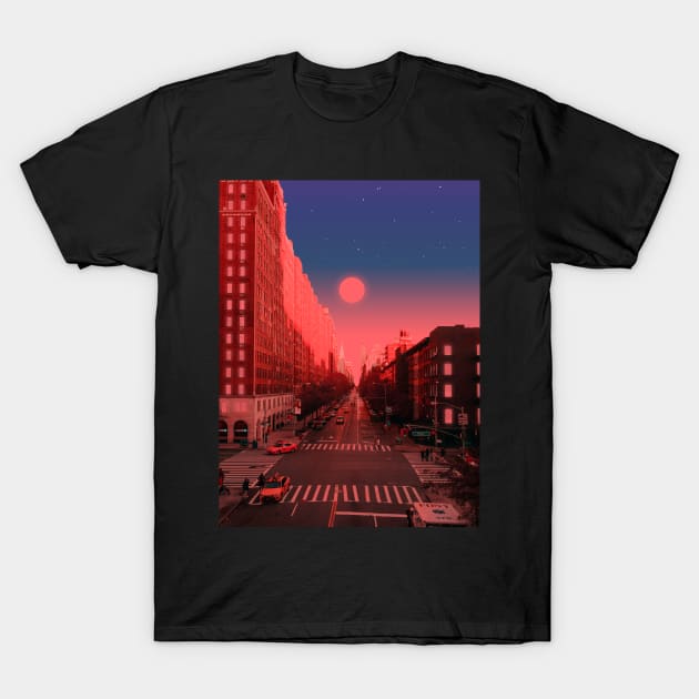 Neon city 2 T-Shirt by funglazie